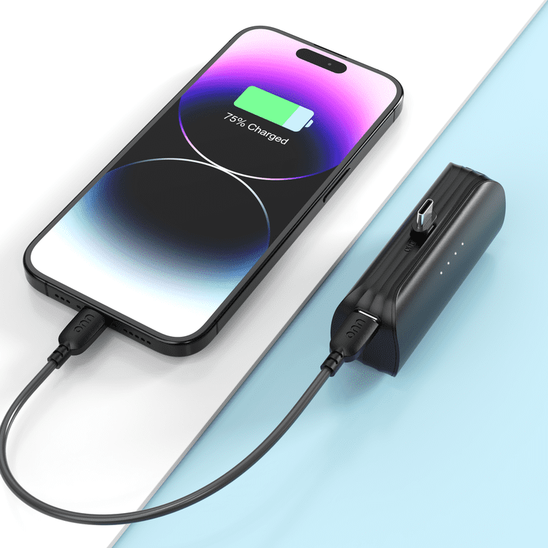5000mAh Compact Portable Battery with Built-In USB-C photo 4