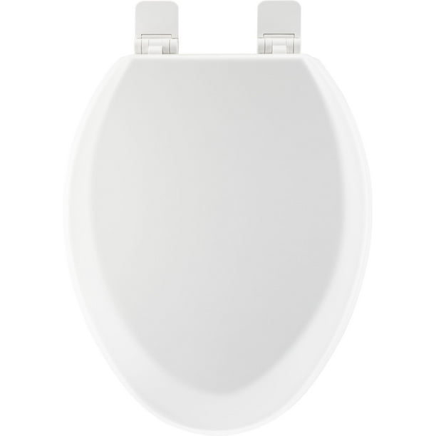 Proflo Pftswec2000 Elongated ClosedFront Toilet Seat White