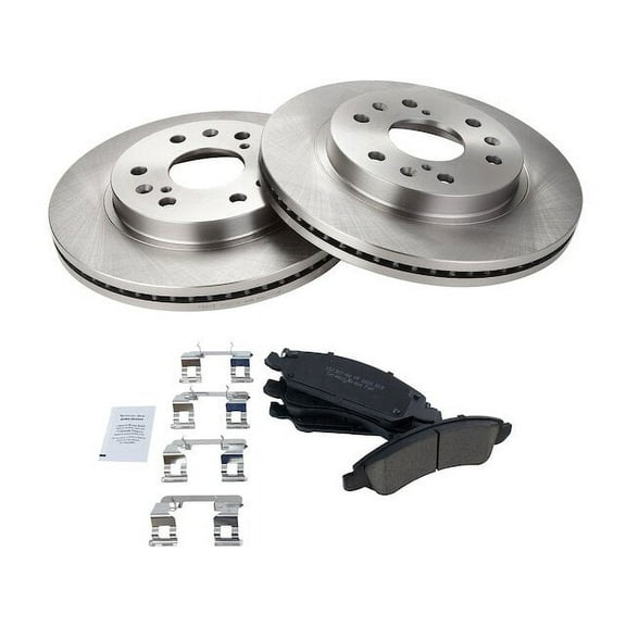 Front Brake Pad and Rotor Kit - Compatible with 2015 - 2020 GMC Yukon XL 2016 2017 2018 2019