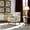 Earthy Yellow, variant on AUU Gold and Grey Floral Accent Chair with Nailhead Trim, Upholstered Slipper Chair with Solid Wood Legs, Traditional Farmhouse Side Chair for Living Room