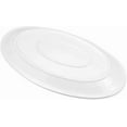 thumbnail image 3 of 2 Pack 16" Porcelain Large Oval Serving Plates, White Oval Serving Platters Dishes for Serving Food, Appetizers, Dessert, Meat, Sushi, Fish, Party, 3 of 8