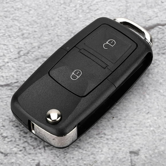 Funda con tapa para mando a distancia de 2 botones, compatible con Bora Golf SEAT Toledo Skoda Alhambra