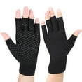 Bike Compression Gloves Carpal Tunnel Non Glue Dot Gloves For Men