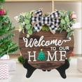 thumbnail image 3 of DAZUINIAO  Welcome Sign Front Door Patriotic Decor House Warming Gifts for New Home Unique Home Holiday Decor, 3 of 9