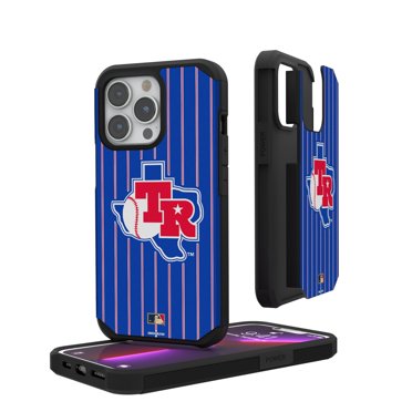 Texas Rangers iPhone Pinstripe Cooperstown Design Rugged Case