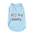 thumbnail image 2 of NIBOLOG Pet Vest Cartoon Printing Soft Decorating Dogs Cats Short Sleeve Tops for Home Wear, 2 of 8