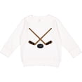 thumbnail image 2 of Inktastic Sports Hockey Sticks Toddler Sweatshirt, 2 of 4