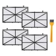 thumbnail image 1 of Ultra-Fine Washable Pool Filter for Dolphin M4/M5/M400/M500 Robot Cleaner 4 Filters Brush, 1 of 5