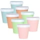 thumbnail image 2 of KAKOWELY 8 vasos para helado con tapa, vasos para sopa, recipientes para helado, frascos de 200 ml, 2 of 5