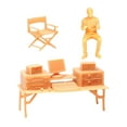thumbnail image 1 of Milaget Realisti 1/64 People Figures Mini People Model Desk Model Tiny People hair Model, 1 of 8