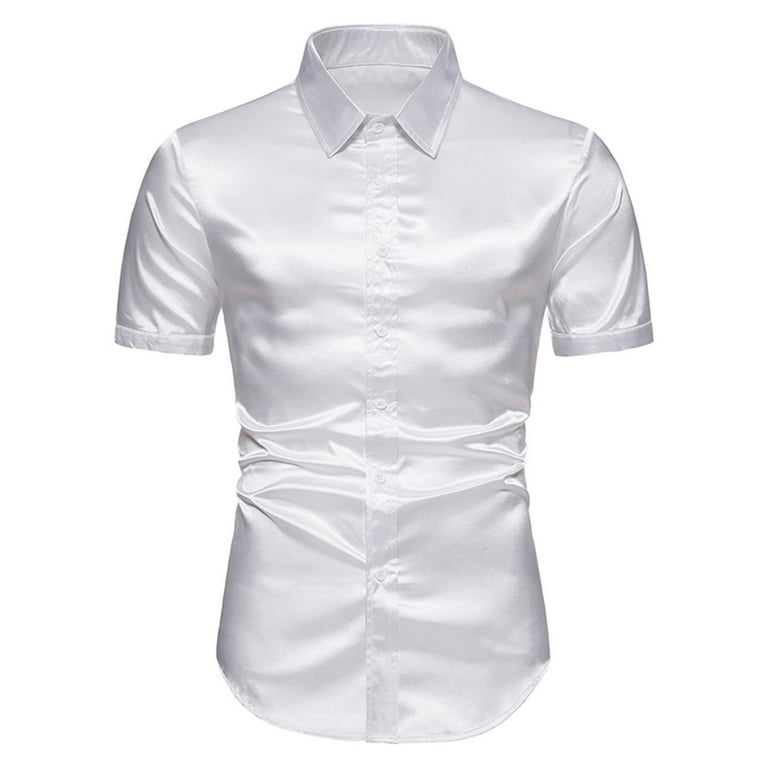 mens white short sleeve shirts clearance