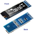 thumbnail image 1 of 5 Pièces I2C Module d'Affichage 0.91 Pouce I2C OLED Module d'Affichage I2C OLED Pilote d'Écran DC 3.3V-5V (Blanc), 1 of 6
