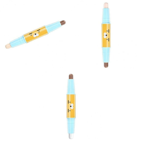 3 Unidades 2 en un profesion Lápiz de Resaltar de Larga Duración, Accesorios de Maquillaje jinwen Resalte Stick