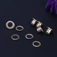 thumbnail image 4 of 100 juegos de ojales con arandela de cuero para reparación de manualidades dorado 5 mm Sywqhk Para estrenar, 4 of 7
