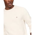 thumbnail image 2 of Jersey Tommy Hilfiger para hombre con cuello redondo estructurado 9GG, color marfil, 2 of 4