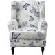 thumbnail image 1 of Fundas para sillones orejeros de licra elástica tu un con estampado, 1 of 5