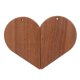thumbnail image 3 of Pianos De Pulgar Love-Shape Mini Kalimba Piano Kalimba Hecho A Mano Piano De Pulgar Portátil De 8 Notas Instrumento De Dedo De Madera Maciza Para Regalo Perfecto Principiantes Profesionales 1 Par Serendint EL008380-00, 3 of 6
