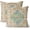Boho-23, variant on Boho Pillow Covers 18x18 Set of 2, Bohemian Carpet Pattern Green Decorative Throw Pillows Vintage Farmhouse Outdoor Farmhouse Pillows for Sofa Couch Bedroom Decor