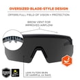 thumbnail image 2 of Gafas de seguridad Ergodyne Skullerz AEGIR, antiarañazos y antivaho, 2 of 9