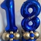 thumbnail image 3 of Globo de foil LVMOQIQIU de 40" número 17 azul marino, 3 of 7