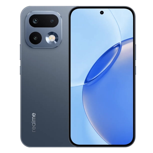 Teléfono Inteligente Realme 16 Pro 5G 12GB RAM 512GB ROM, Cámara 200MP, Batería 7000mAh, Pantalla 144Hz AMOLED, Gris
