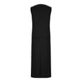 thumbnail image 6 of Coorders No Boundaries Women’s and Women’s Plus Boho Dress, Sleeveless for Summer , Black,Size,S, 6 of 8