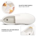 thumbnail image 5 of Ecetana Women's Slip on Shoes Canvas Sneakers Loafers Non Slip Shoes Low Top Casual Shoes, 5 of 8