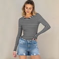 thumbnail image 5 of Womens Long Sleeve Tops Dressy 2026 Lightweight Casual Loose Tops Shirts Chic Spring Fall Pullover, 5 of 5