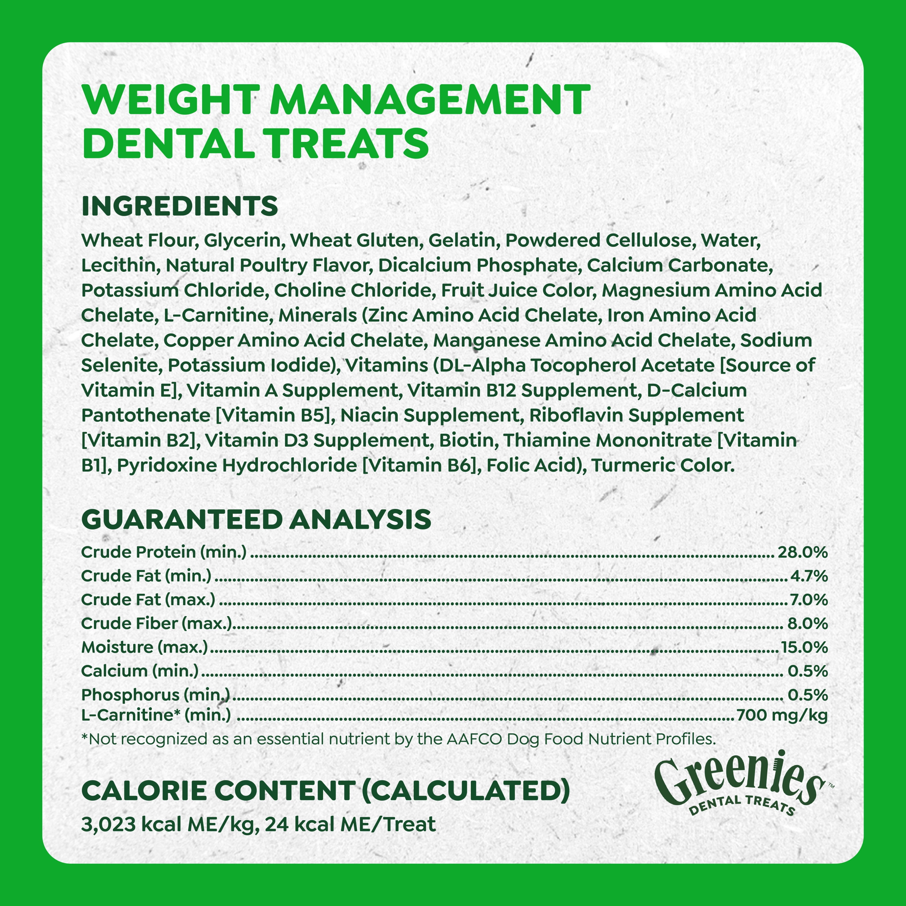 Greenies Adult Natural Dental Dog Treats Large Size, Blueberry Flavor, 12 oz. Pack, 8 Count