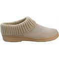 thumbnail image 2 of Clarks Stone Knitted Collar Winter Clog Rounded Closed Toe Slippers (Stone Gold Premium, 8), 2 of 4