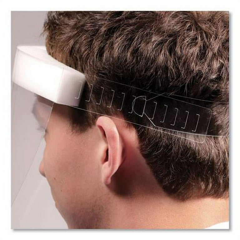 Disposable Face Shield, 13 x 10, Clear, 100/Carton Disposable Face Shield, 13 x 10, Clear, 100/Carton