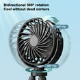 thumbnail image 4 of Portable Handheld Fan Flexible Octopus Tripod Desktop Fan Baby Stroller / Crib Hanging Fan with, 4 of 8
