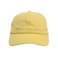 thumbnail image 2 of Top Headwear Low Profile Adjustable Baseball Cap - Yellow, 2 of 2