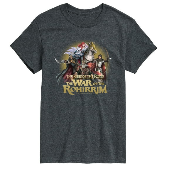 Lord of the Rings: War of the Rohirrim - Character Group - Men's Short Sleeve Graphic T-Shirt