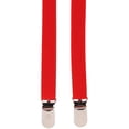 thumbnail image 2 of CTM Thin Adjustable Elastic Clip-End Y-Back Suspenders (Women), 2 of 3