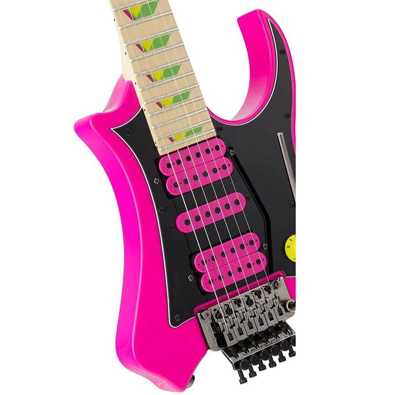 Traveler Guitar Vaibrant 88 Deluxe Electric Guitar - Hot Pink