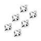 thumbnail image 3 of Encantos de colgantes de corazón 50x Heart Charms Colgantes Colgantes Accesorios de Joyería DIY Fashion Creative, 3 of 6