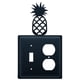thumbnail image 1 of Piña - Cubierta para interruptor y tomacorriente(ESO-44) Village Wrought Iron ESO-44, 1 of 1