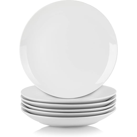 Simply White 7.5" Coupe Salad Plate, Set of 6