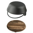 thumbnail image 2 of SPRING Pot Shabu Nabe Pan Sukiyaki Japanese Hot Iron Single Paella Dutch Oven Cast Iron Camping Cookware Cast Oven Casserole Cam-p Tool, 2 of 8