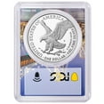 thumbnail image 2 of 2023-S Proof $1 American Silver Eagle PCGS PR70DCAM FDOI Bay Bridge Frame, 2 of 2