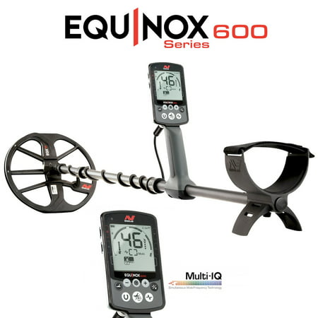 Minelab EQUINOX 600 Multi-IQ Metal Detector with EQX 11