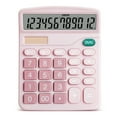 thumbnail image 4 of Amdohai 12 Digit Desk Solar Calculator Large Buttons Financial Business Accounting Tool Electronic Calculator, 4 of 8