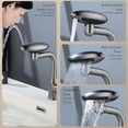 thumbnail image 3 of Home Washbasin Waterfall 4 Mode Faucet 360 Rotation Hot Cold Water Sink Mixer Wash Modern Minimalist Bathroom, 3 of 5