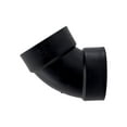 thumbnail image 5 of Charlotte Pipe 4 in. Hub x 4 in. Dia. Hub ABS 60 Degree Elbow, 5 of 7