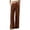 *Brown, variant on VBVC Women's Cotton-Linen High Waisted Pants,Button Fly Straight Leg Sweatpants For Women,Ladies Lightweight Summer Work Trousers with Pockets,Beige,S-2XL