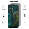 thumbnail image 4 of UZWZW 4 Pack Privacy Screen Protector Tempered Glass for Motorola Moto G 5G (2025), 4 of 7