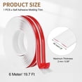 thumbnail image 2 of Uxcell Wall Corner Protector 1.6" x 19.7 ft, Self Adhesive Wall Guard White, 2 of 6