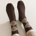thumbnail image 5 of Men Warm Cotton Socks, Soft Cotton Bootie Socks Men Above Ankle Crew Socks, 5 of 5