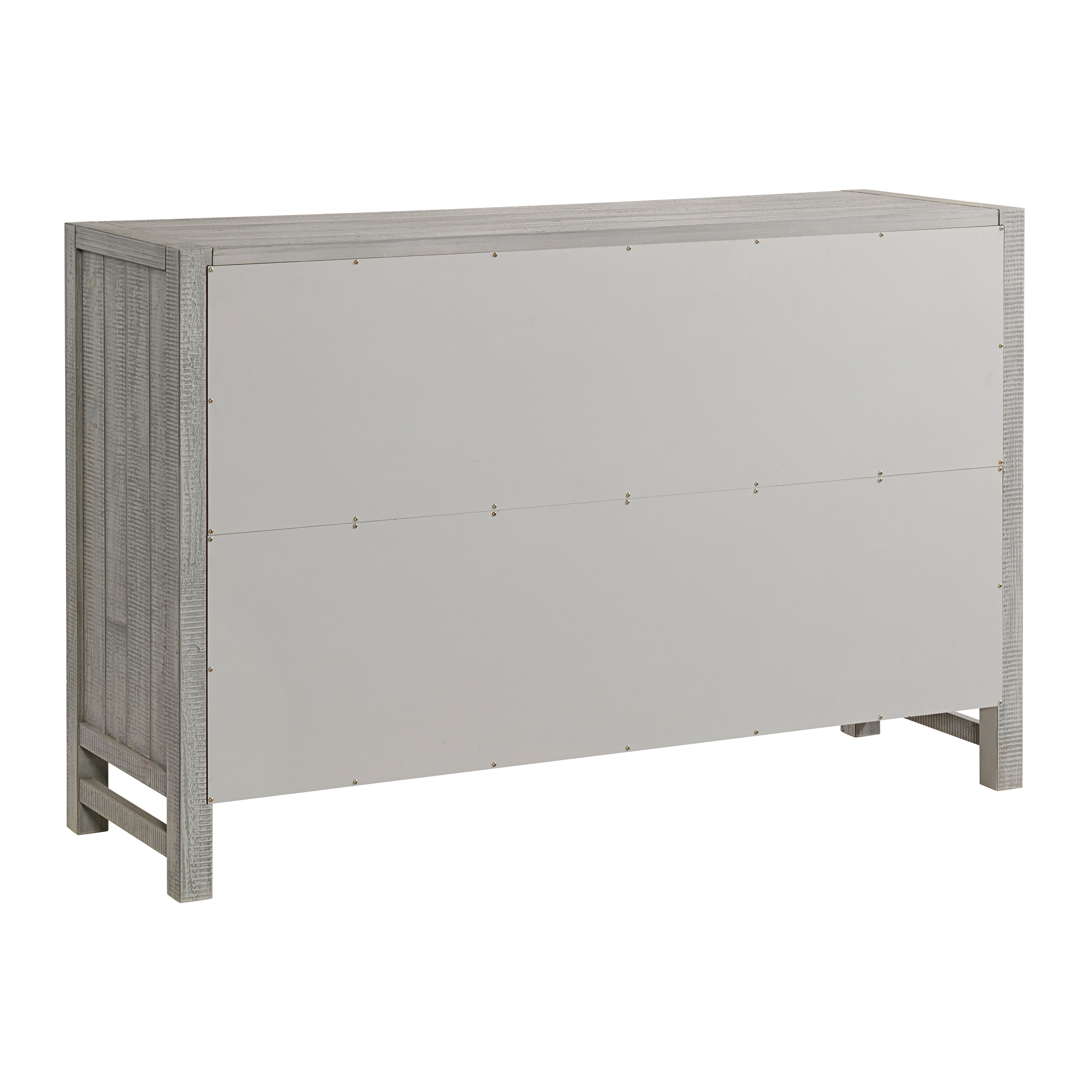 Alaterre Furniture Windsor 6-Drawer Double Dresser for Kids, Driftwood Gray